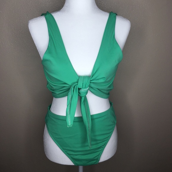 Rebdolls Plus size 2X Mint Green Bikini set - Picture 2 of 8